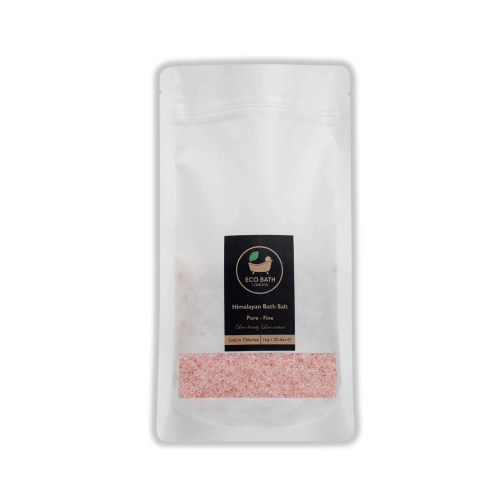 Himalayan Bath Salt Fine Grade 1kg Natural Mineral Rich