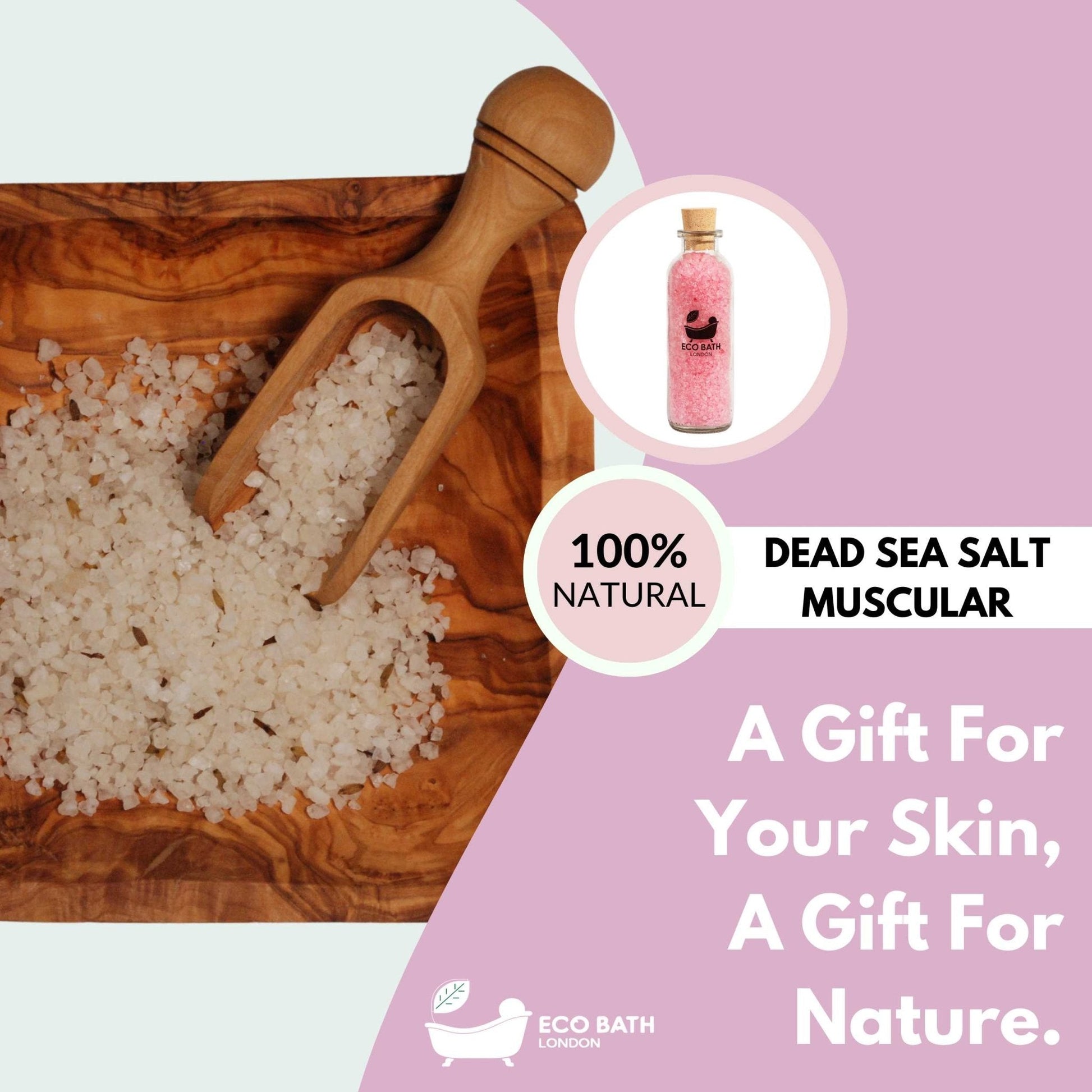 Muscular Dead Sea Salt Bath Soak 300g