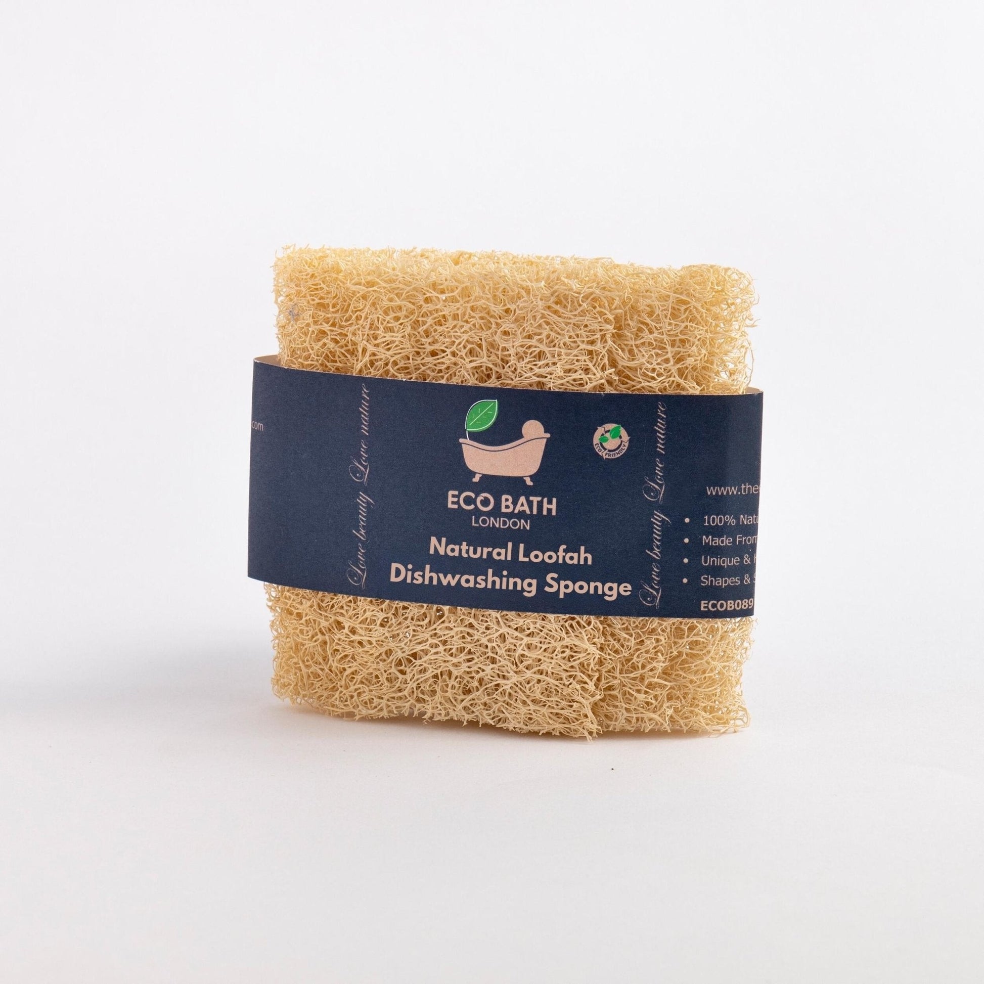 Natural Loofah Dishwashing Sponges Set of 3