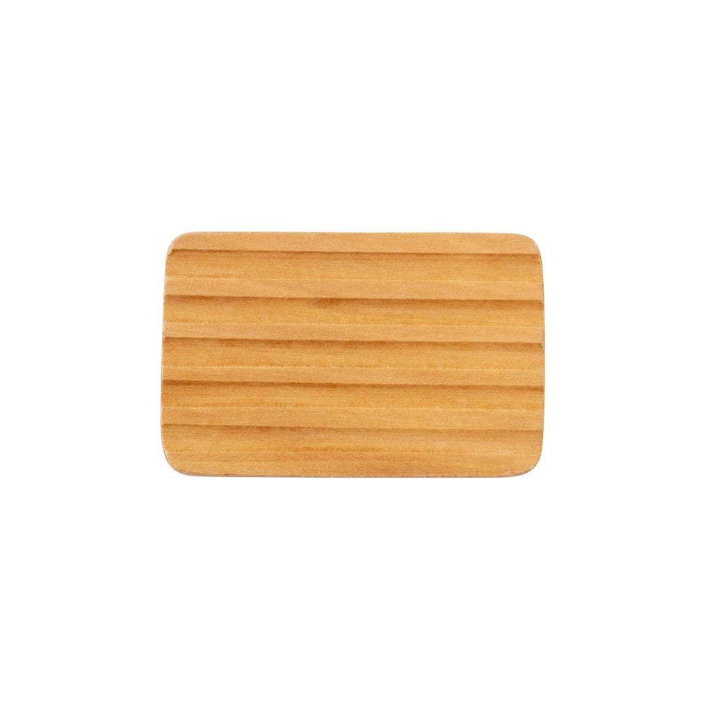 Natural Wooden Soap Dish Collection in Olive Wood and Bamboo