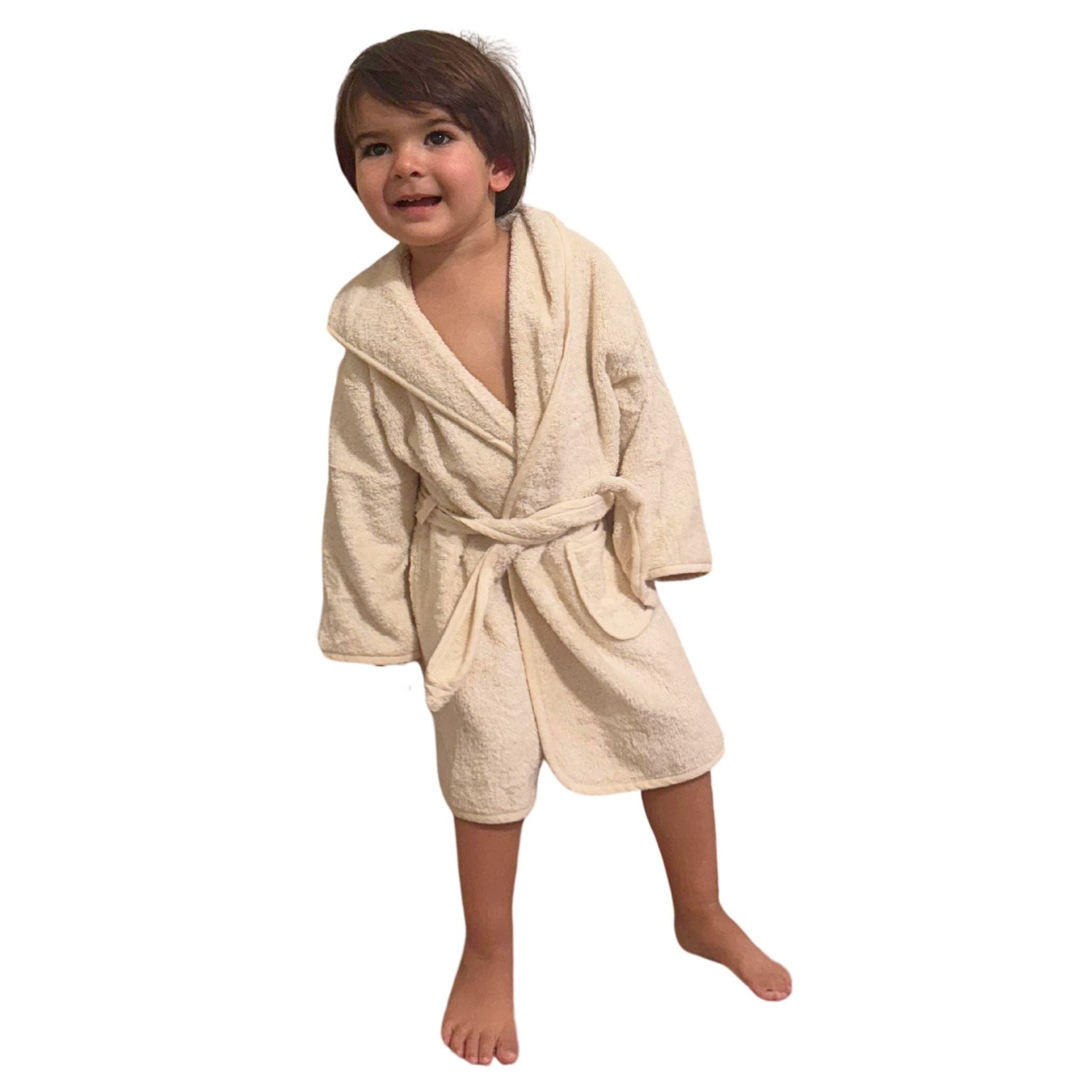 Organic Cotton Baby Robe for Newborns and Toddlers