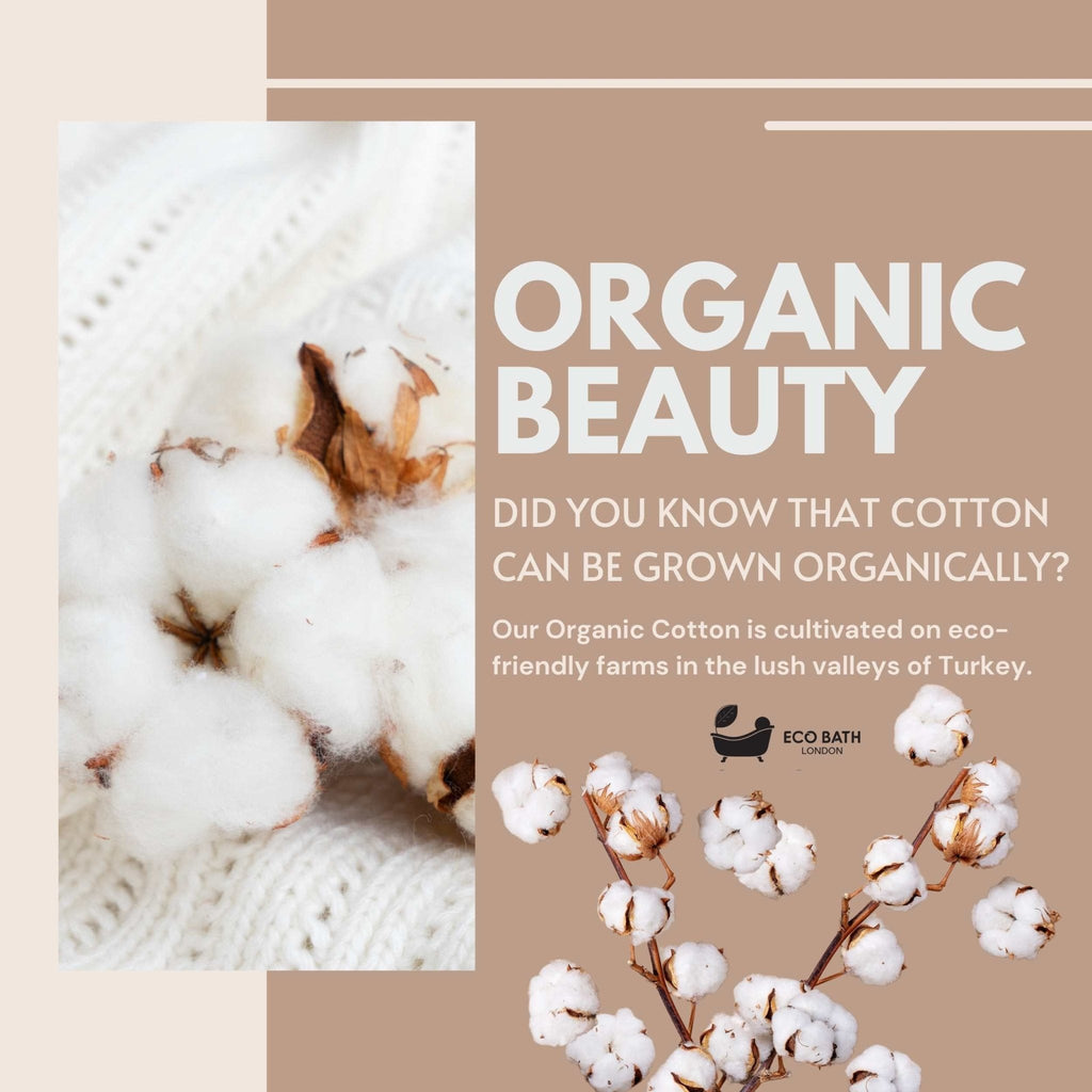 Organic Cotton Bath Mitt Pack of 3 Ultra Soft and Hypoallergenic