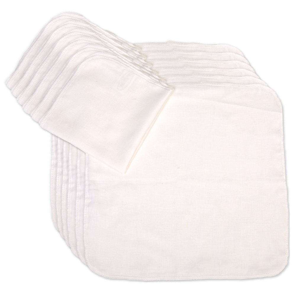 Organic Cotton Muslin Face Cloth Pack of 6