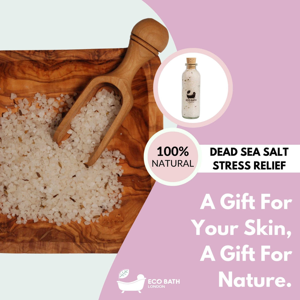 Stress Relief Dead Sea Salt Bath Soak 300g