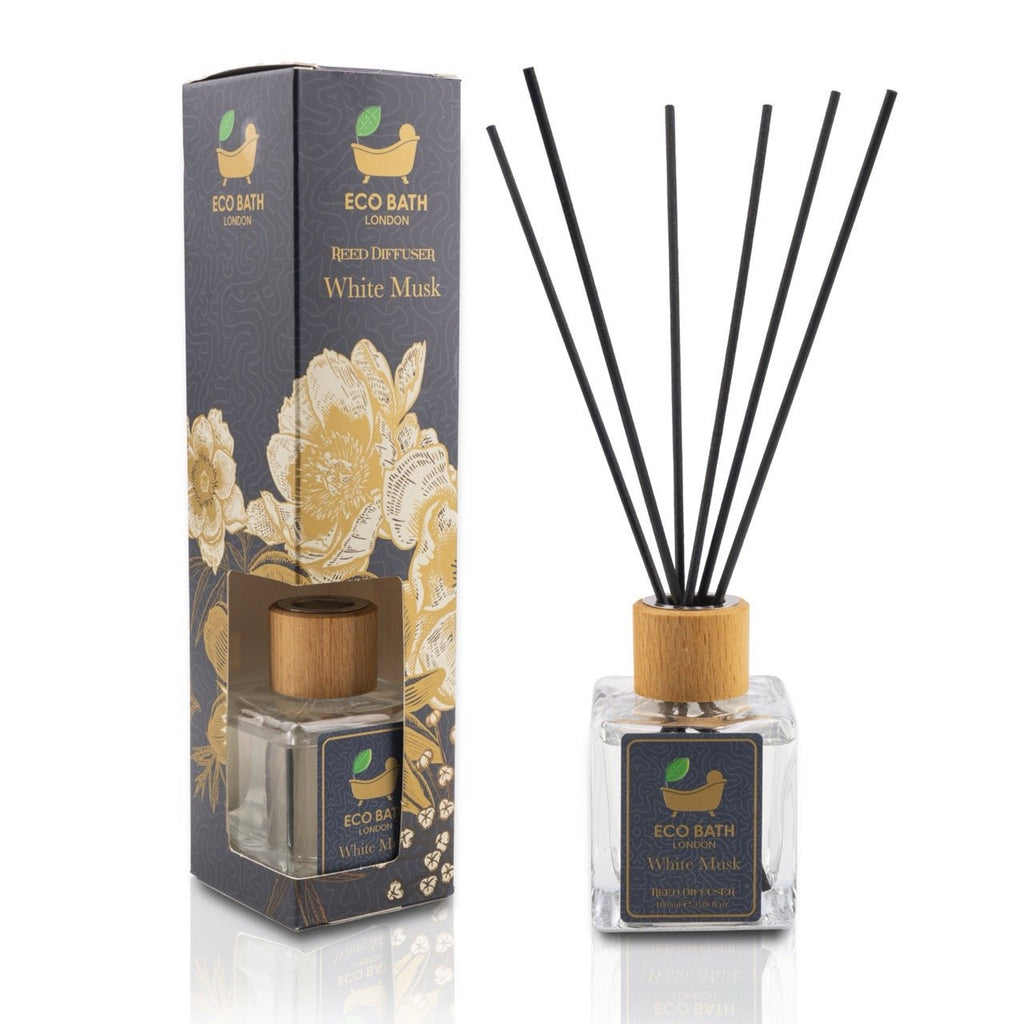 White Musk Reed Diffuser with Lemon, Mandarin and Green Pear