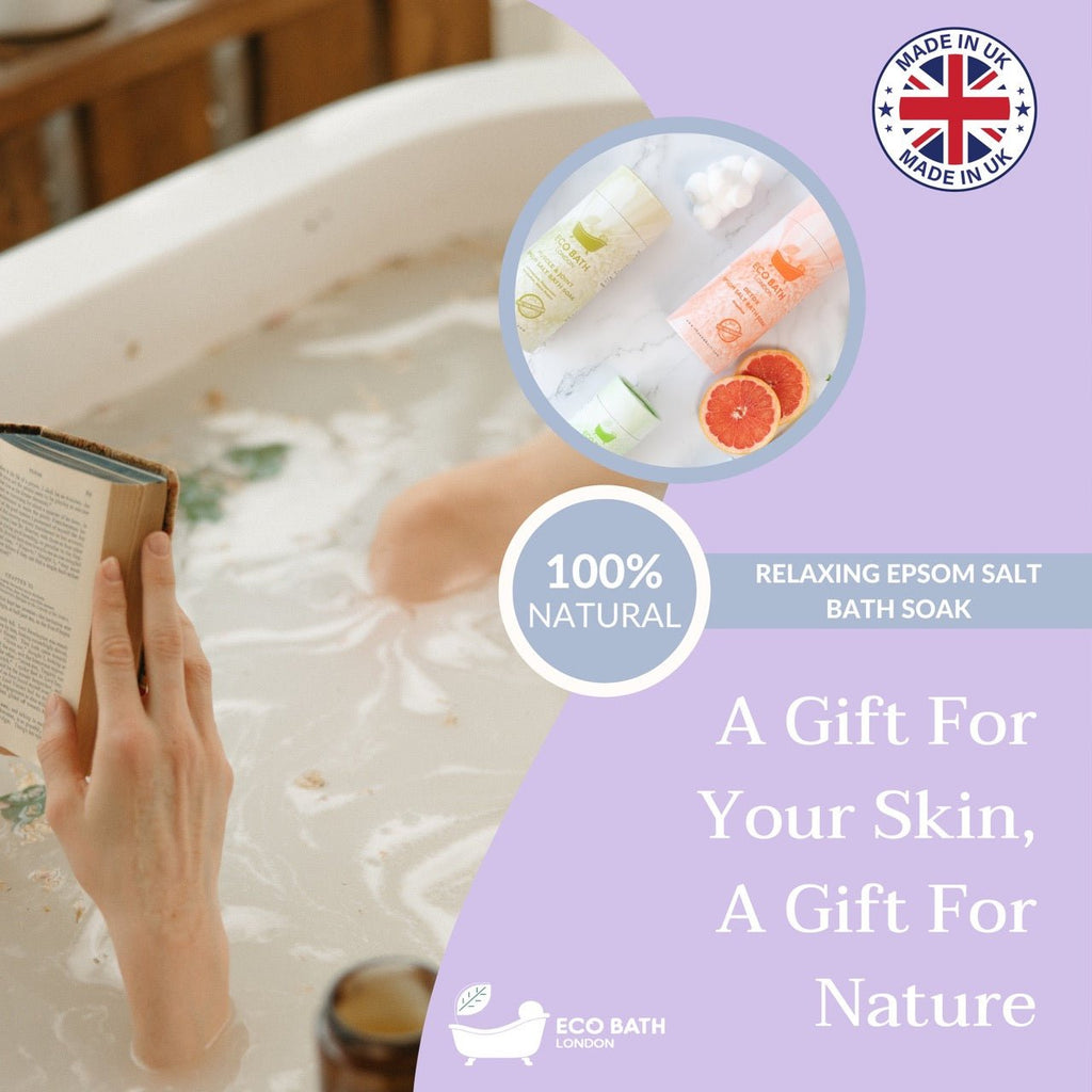 Relaxing Epsom Salt Bath Soak Tube