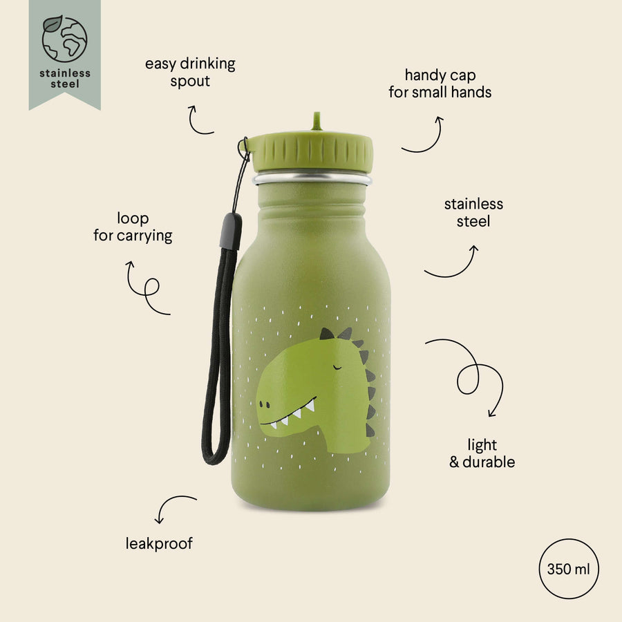 Kids' Stainless Steel Water Bottle – Durable & Leak Proof by Trixie Baby at brixbailey.com