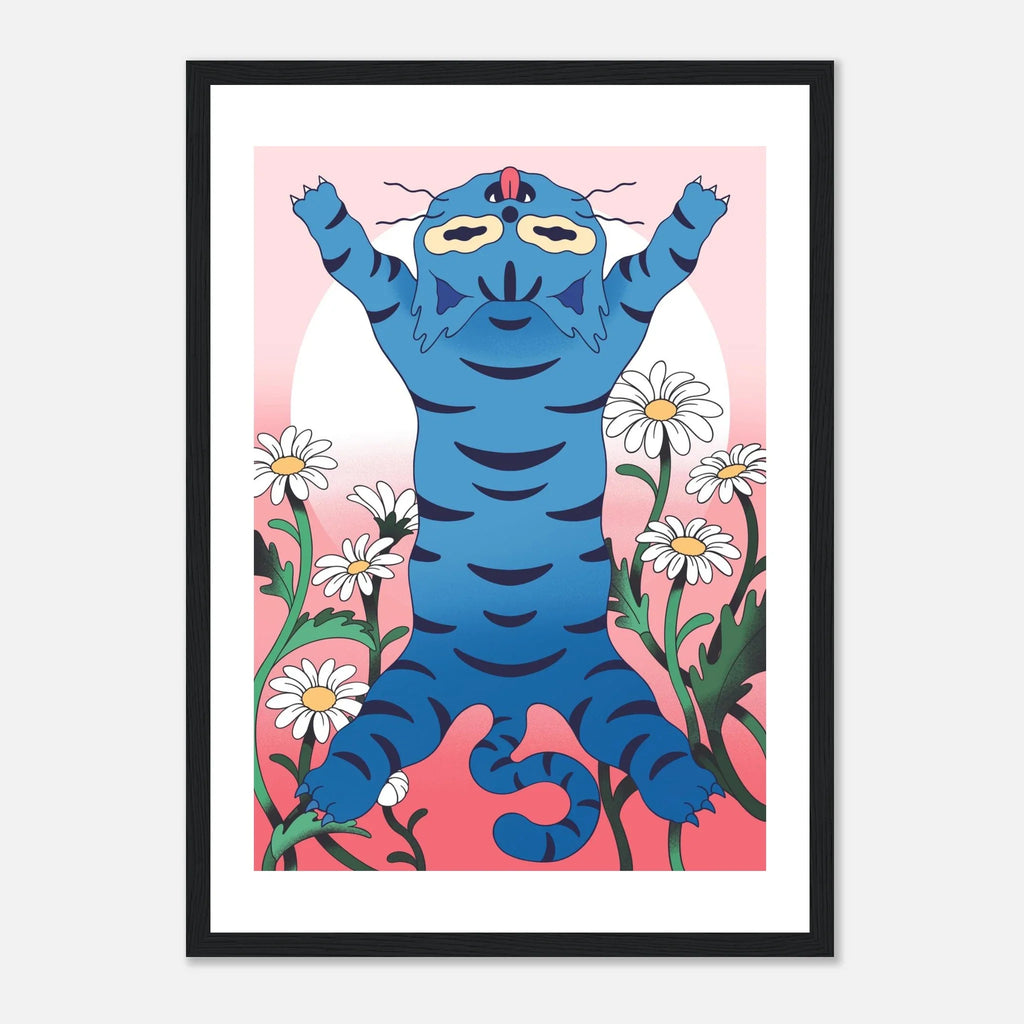 Cat's Whole Life Framed Print