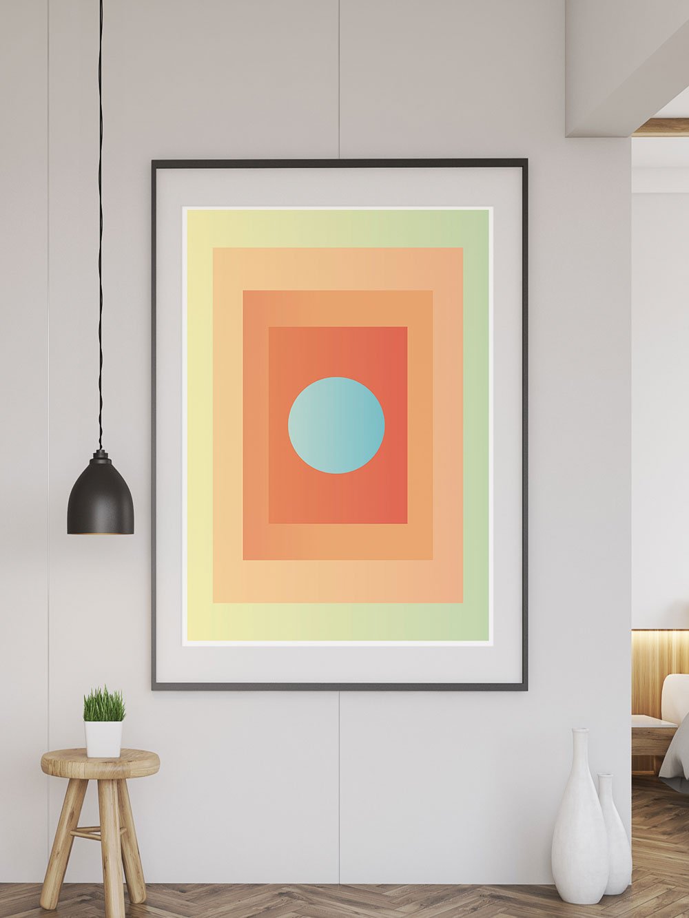 Egg Minimal Wall Art