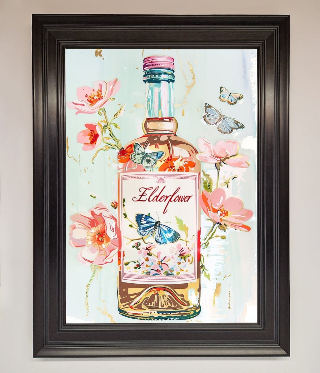 Elderflower Wine Framed Wall Art