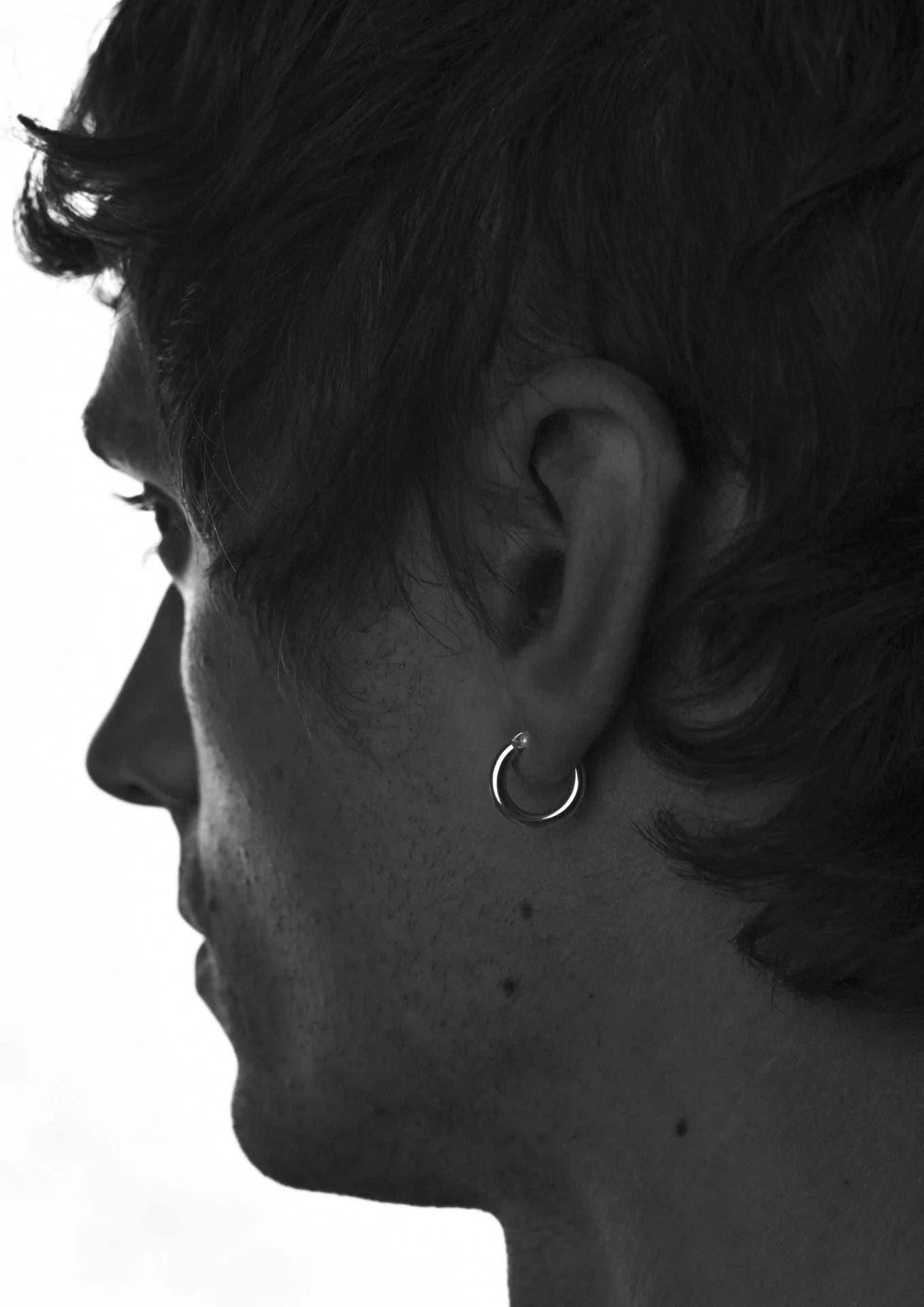 Ella Hoops - Timeless 925 Sterling Silver Earrings, Sustainable & Handmade with 2-Year Warranty by NO MORE at www.brixbailey.com