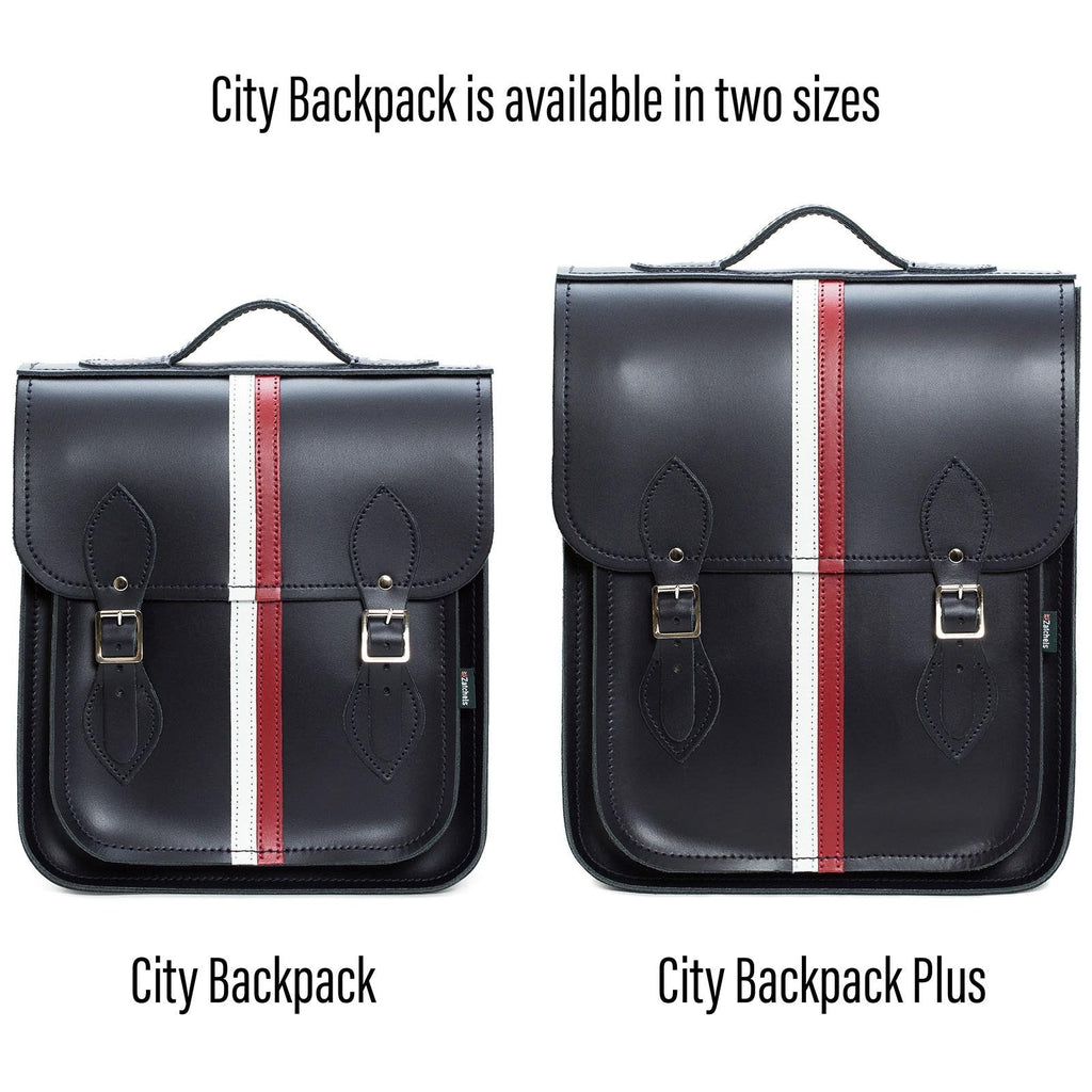 Handmade Leather City Backpack - British Edit