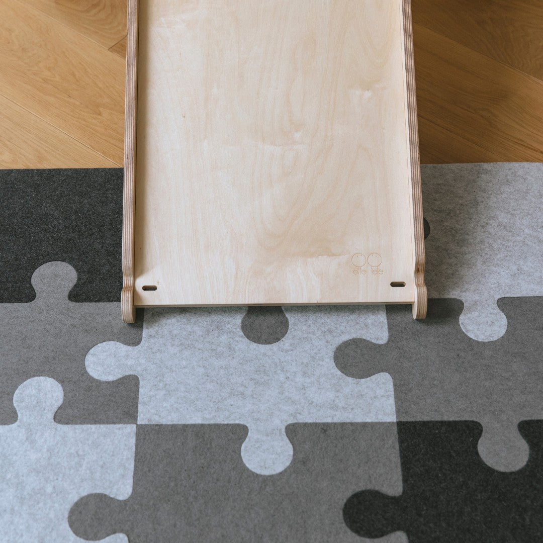 Felt Puzzle Playmat for Kids - Handmade, Eco-Friendly & Safe for All Ages by Ette Tete at www.brixbailey.com