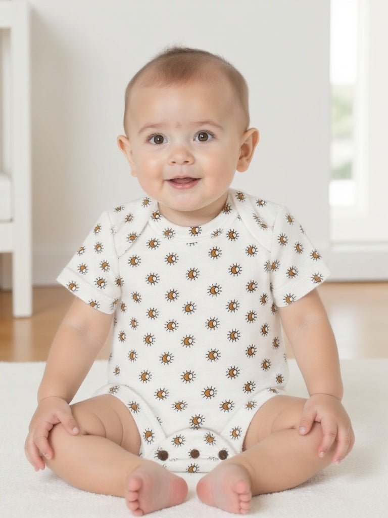 Organic Cotton Baby Onesie Sun