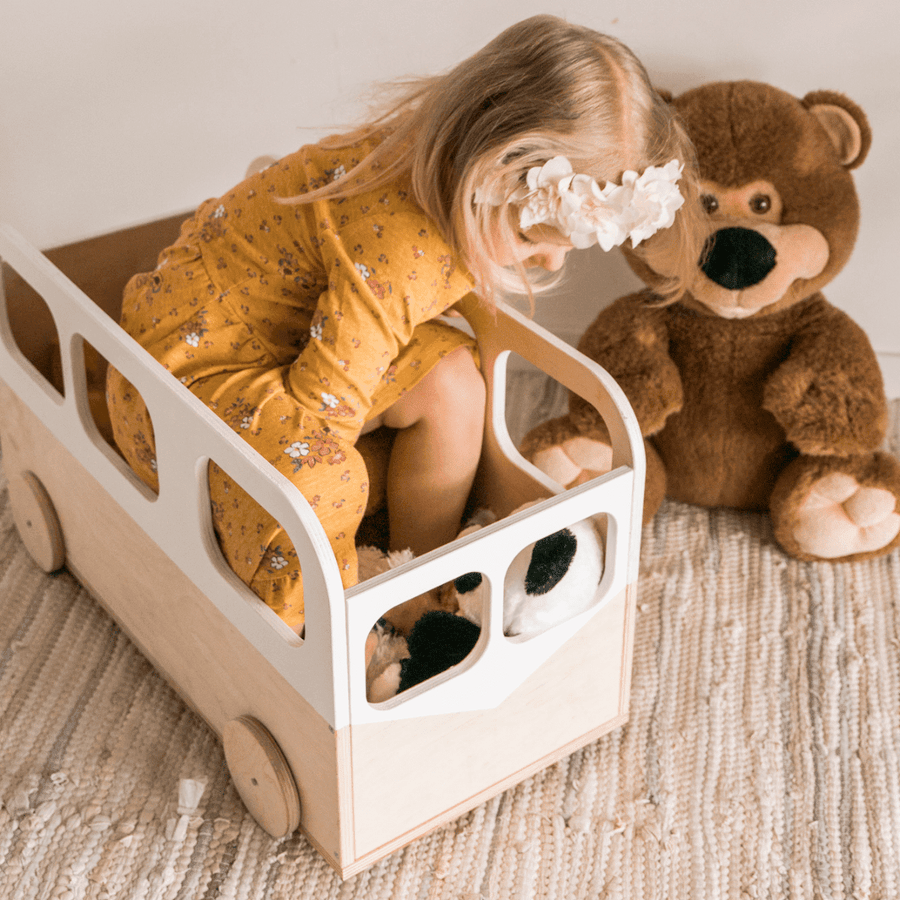 Mobile Wooden Toy Storage Box – Safe, Spacious & Functional by Ewart Woods at www.brixbailey.com