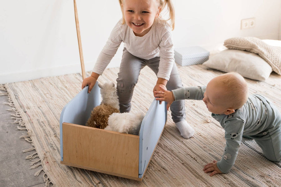 Mobile Wooden Toy Storage Box – Safe & Spacious by Ewart Woods at www.brixbailey.com