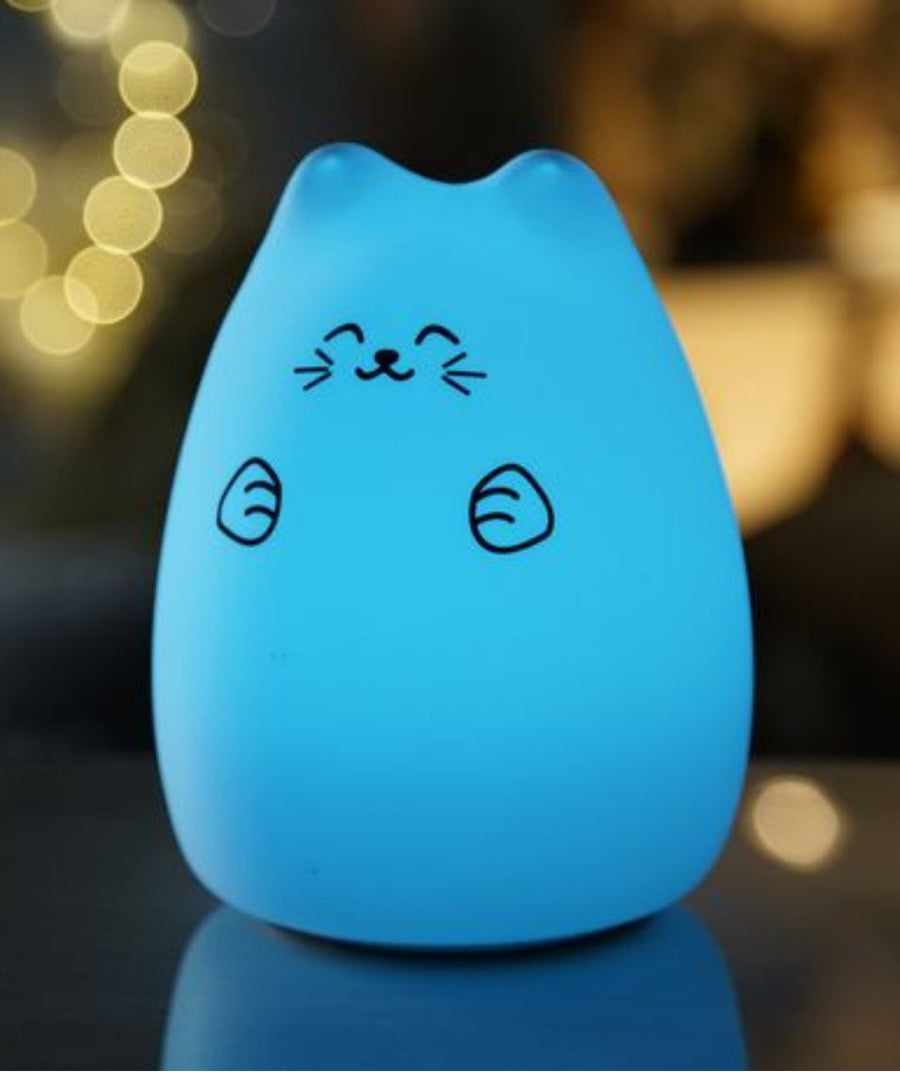 Lucky Catnight Lamp – Soft, Colorful & Safe for Kids by Rabbit & Friends at brixbailey.com