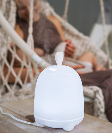 Bunny Ear Diffuser Lamp for Kids – Aromatherapy & Night Light by Rabbit & Friends at brixbailey.com