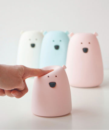 Little Bear Night Light – Soft, Colorful & Safe for Kids by Rabbit & Friends at brixbailey.com