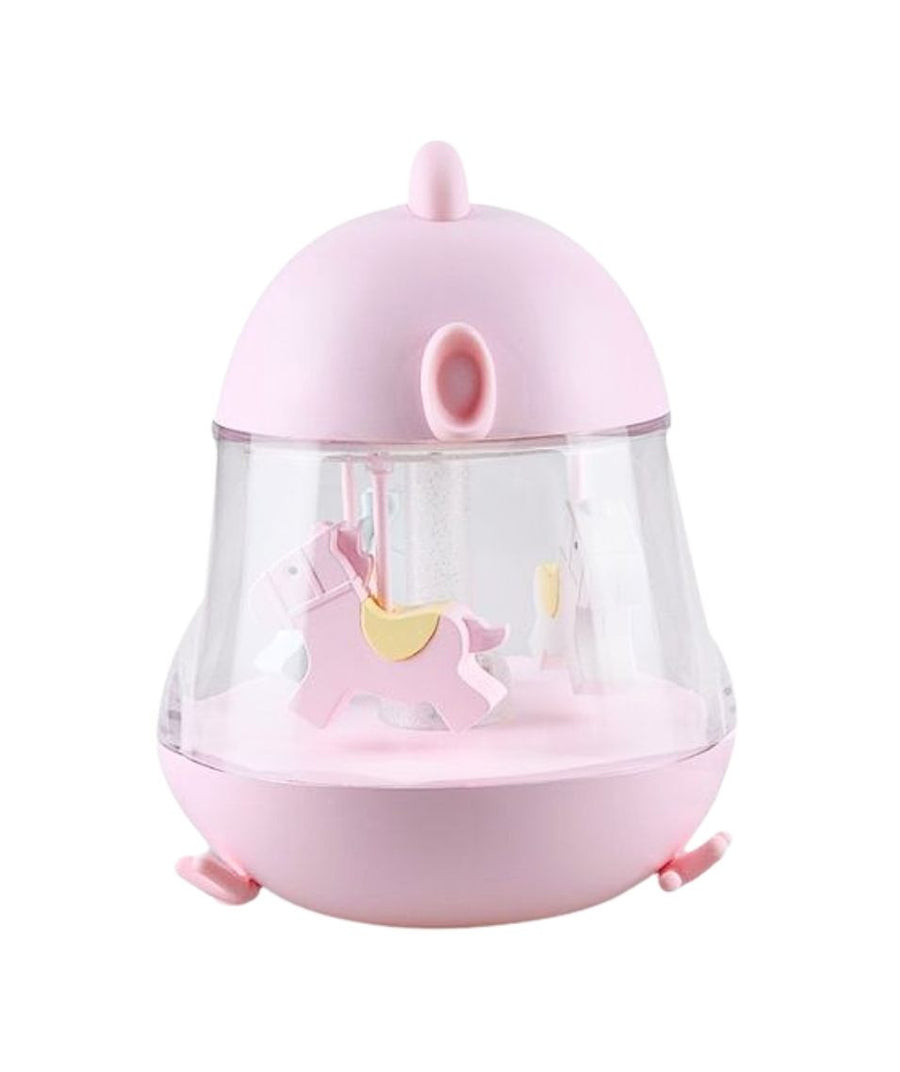 Carousel Night Lamp with Music Box – Soothes and Entertains by Rabbit & Friends at brixbailey.com