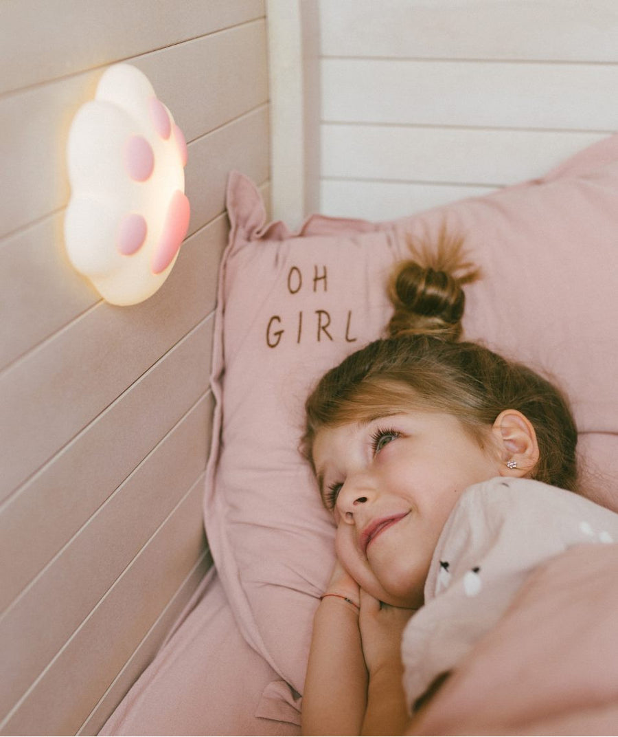 ThePaw Nightlamp – Safe, Adjustable Kids Bedside Light by Rabbit & Friends at brixbailey.com