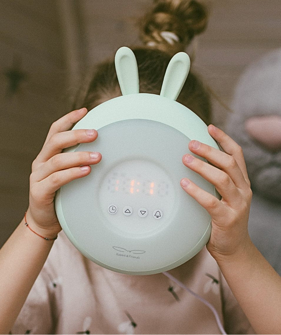 Rabbit & Friends Sunrise Alarm Clock Lamp – Gentle Wake-Up Light by Rabbit & Friends at brixbailey.com