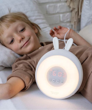 Rabbit & Friends Alarm Lamp – Sunrise & Sunset Simulation Light by Rabbit & Friends at brixbailey.com