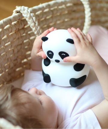 Panda Night Lamp – Safe, Soft LED Light for Kids by Rabbit & Friends at brixbailey.com