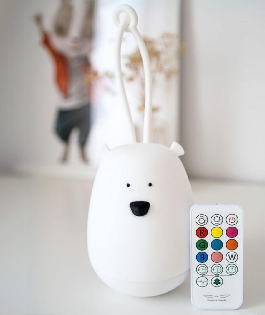 Award-Winning Rabbit & Friends Night Light – Safe & Multicolor by Rabbit & Friends at brixbailey.com