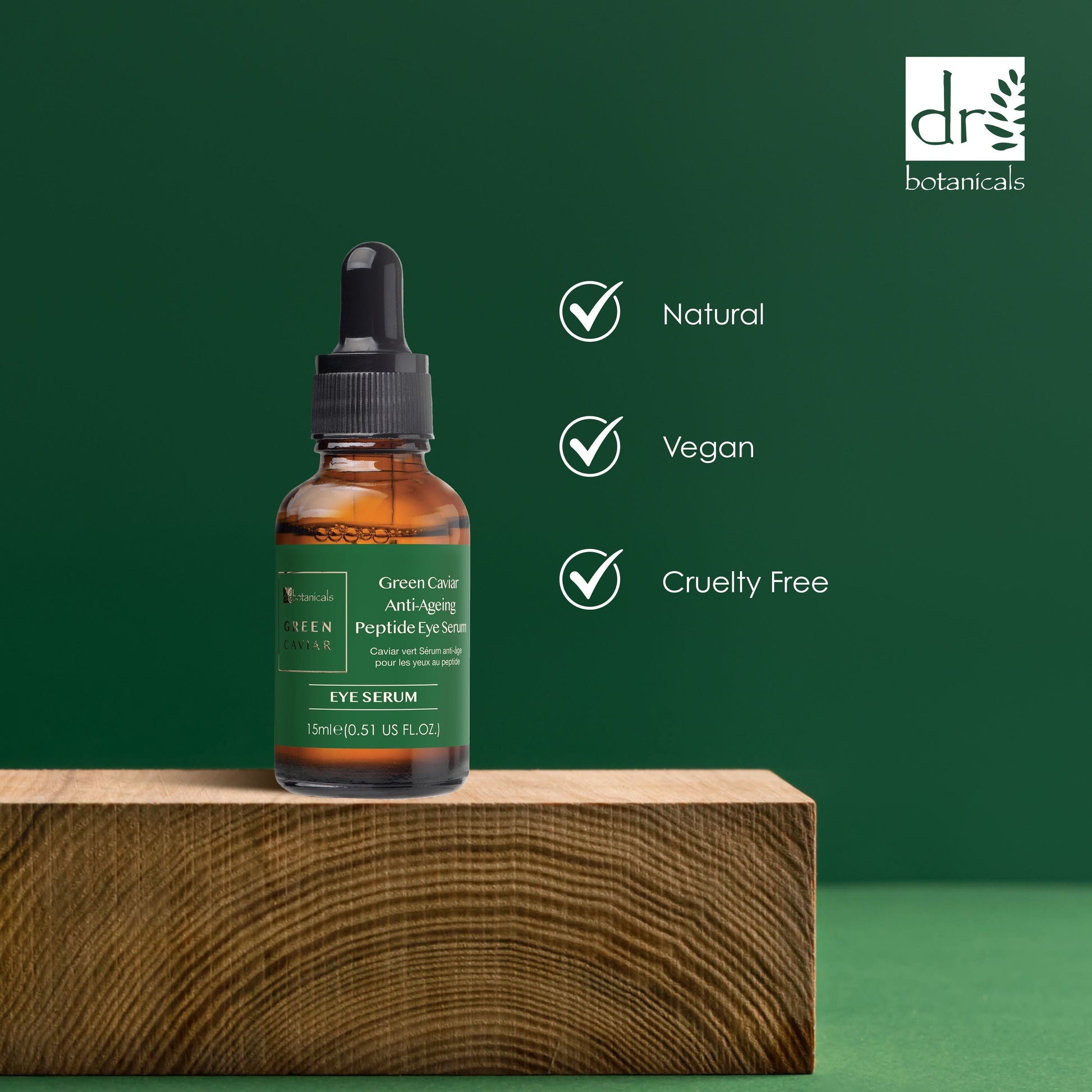 Green Caviar Anti Ageing Peptide Eye Serum 15ml Twin Pack