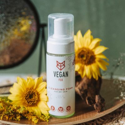 Vegan Fox Cleansing Foam – Hydrating & Gentle for Dry Skin by Vegan Fox at www.brixbailey.com