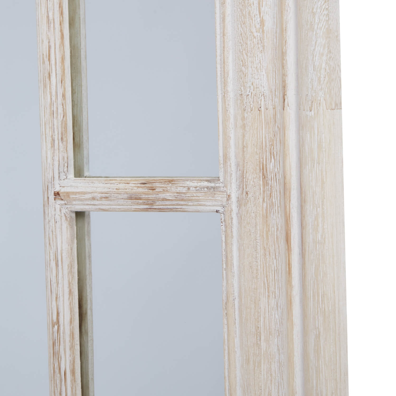 Handcrafted distressed wood window pane mirror, 150cm height, rustic brown finish for modern or traditional decor. by Sostter at brixbailey.com