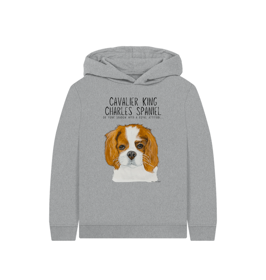 Little Monarchs & Muzzles: Eco Kids Hoodie for Pup-Loving Royalty