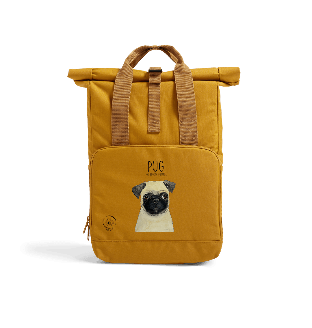 Pug or Snorty Potato?" Ethical Backpack for Pug Lovers!