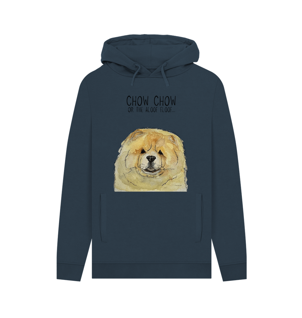 Fawn Chow Chow "Aloof Floof" Men's Hoodie – Wear Your Floof with Pride!