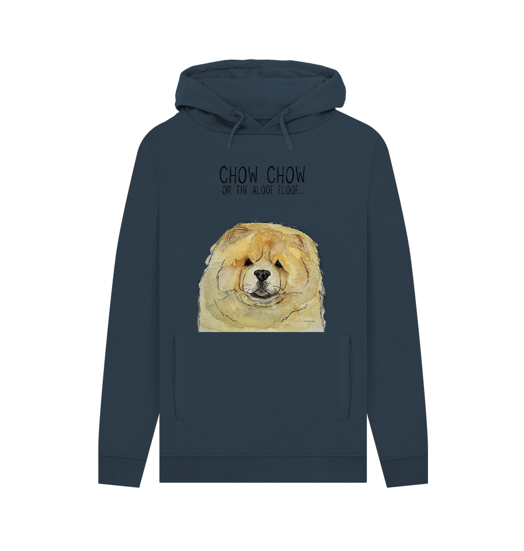 Fawn Chow Chow "Aloof Floof" Men's Hoodie – Wear Your Floof with Pride!