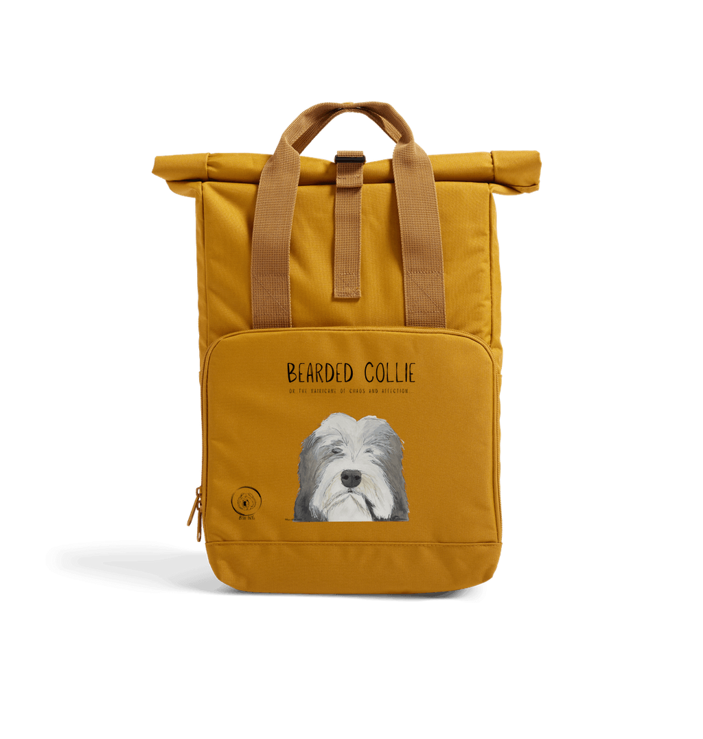 Pack It Like a Hairicane: Bearded Collie Chaos Backpack