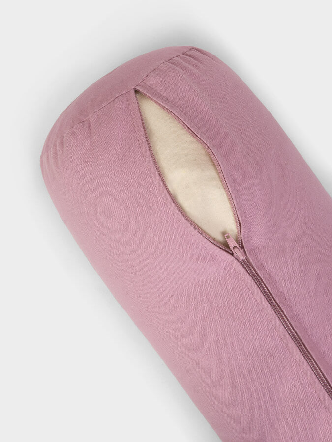 Yoga Studio Organic Cotton Buckwheat Lotus Meditation Bolster Cushion