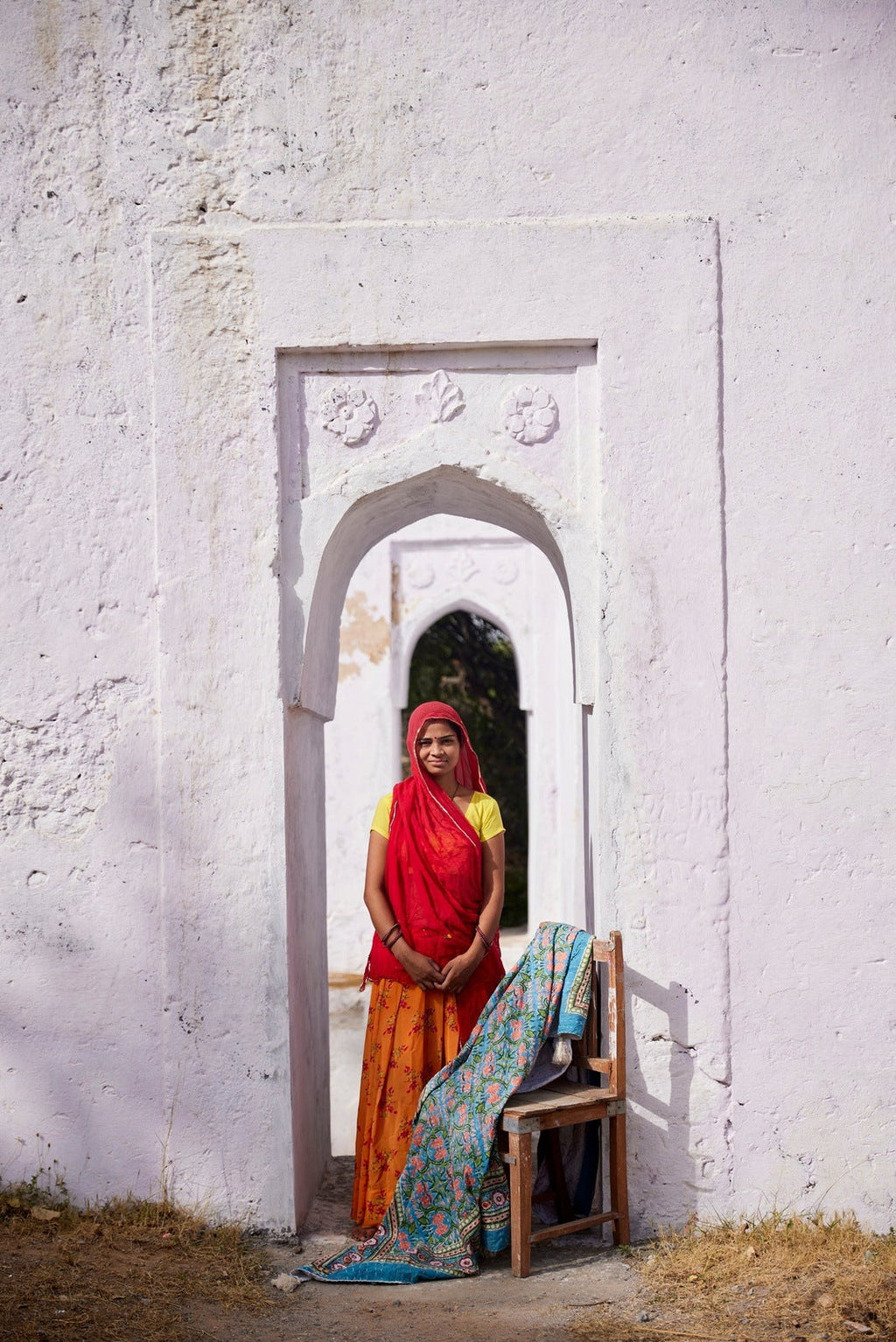 Topanga Throw in Blue