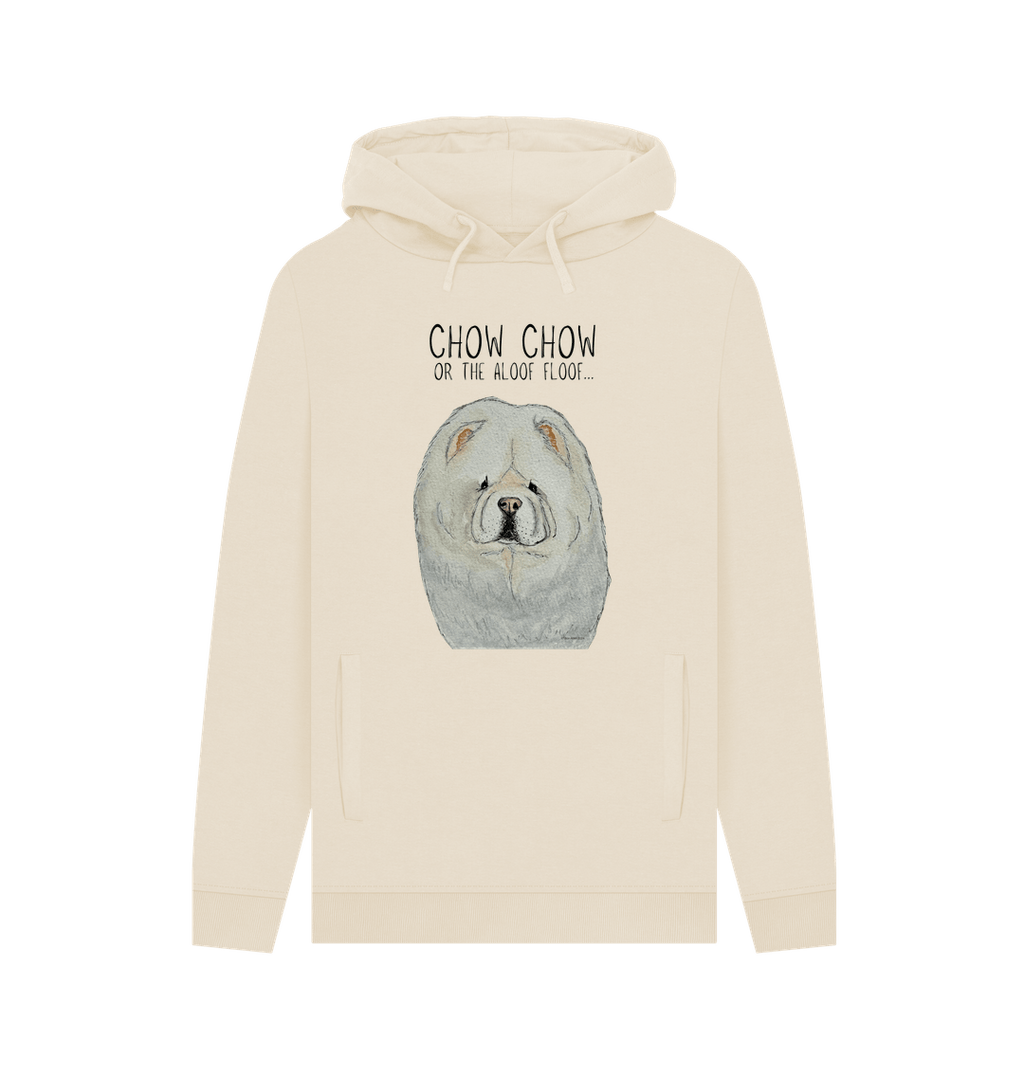 Cream Chow Chow Men's Hoodie – Cozy Up with the Aloof Floof