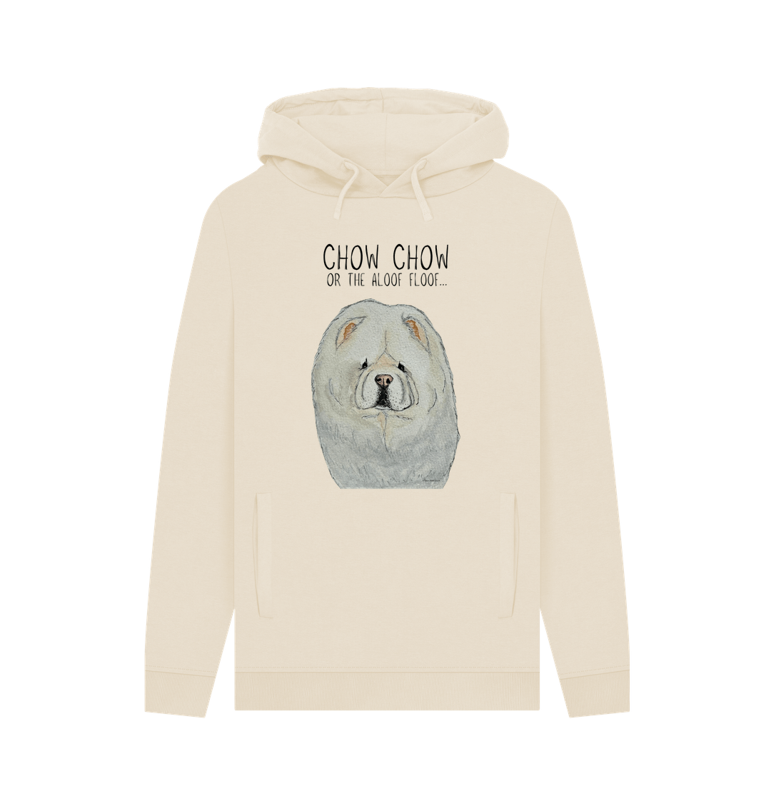 Cream Chow Chow Men's Hoodie – Cozy Up with the Aloof Floof