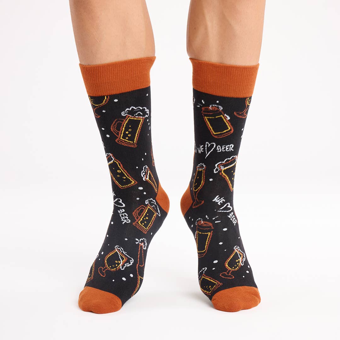 Hoppy Hour Beer Socks