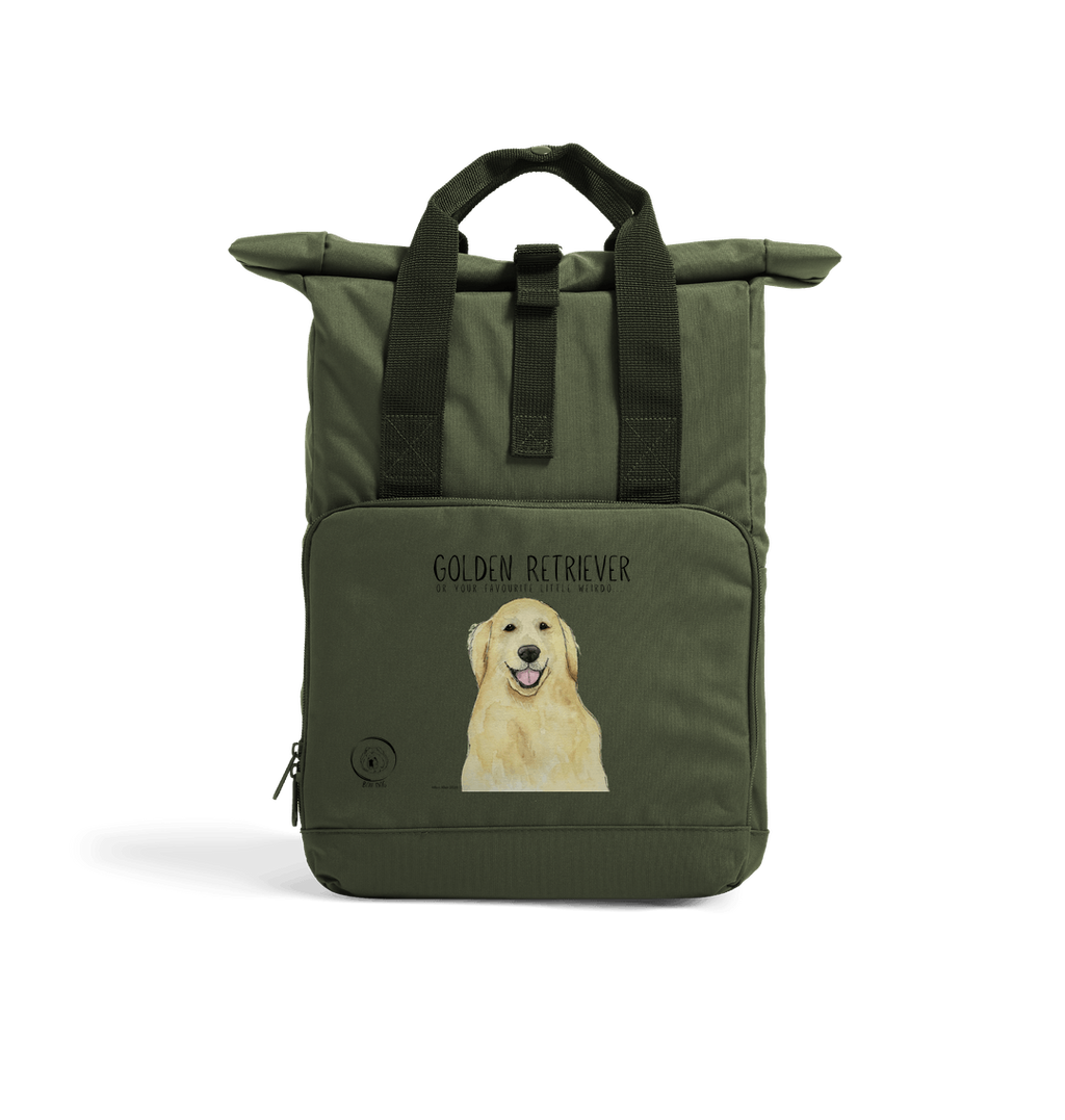 Carry Your Chaos – Golden Retriever Backpack