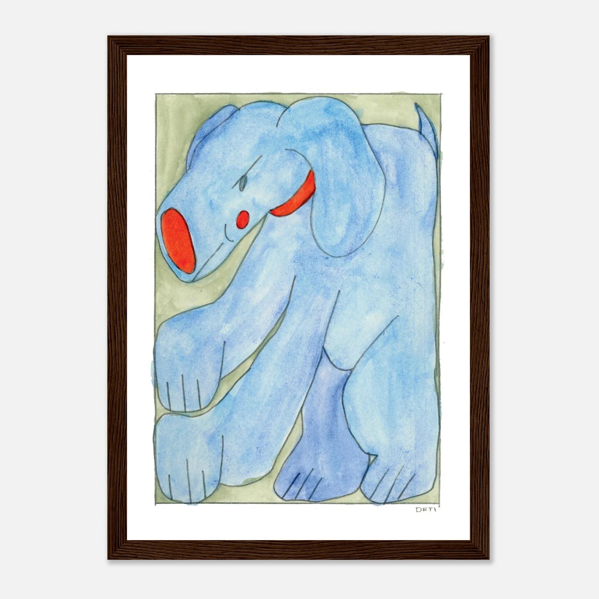 Boog 2 Mischief Framed Print by Hayley Deti