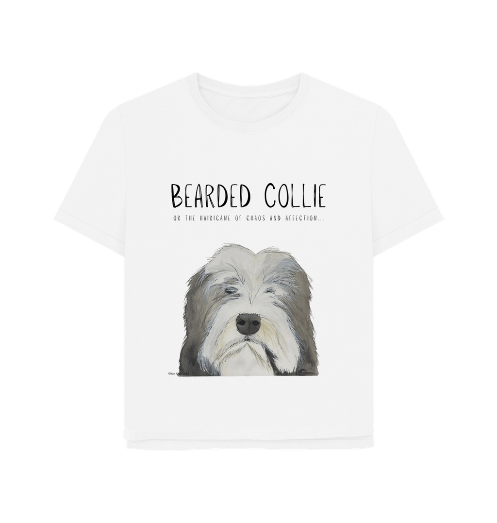 The Hairicane Vibes – Bearded Collie Relaxed Fit Tee