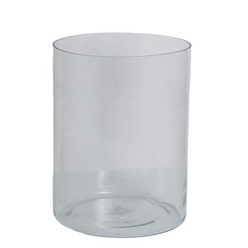 Clear glass cylinder vase, 40cm tall, perfect for floral arrangements or candle displays with modern minimalist decor   

- **Keywords included:** glass cylinder vase, floral arrangements, candle displays, modern minimalist decor  
- **Clear description:** Describes shape, material, size, and primary uses  
- **SEO & accessibility optimized:** Concise yet informative for both search engines and screen readers by Hill Interiors at brixbailey.com