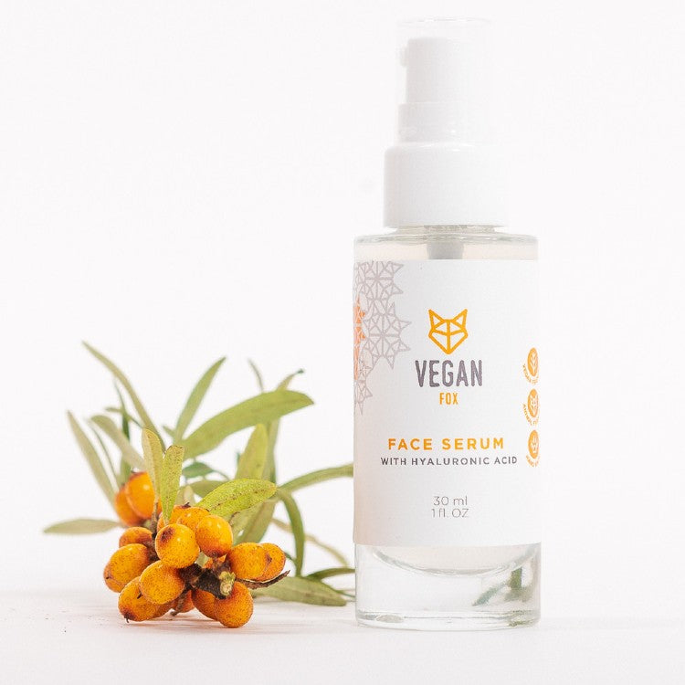 Hyaluronic Acid Serum for Deep Hydration & Wrinkle Reduction – Vegan by Vegan Fox at www.brixbailey.com