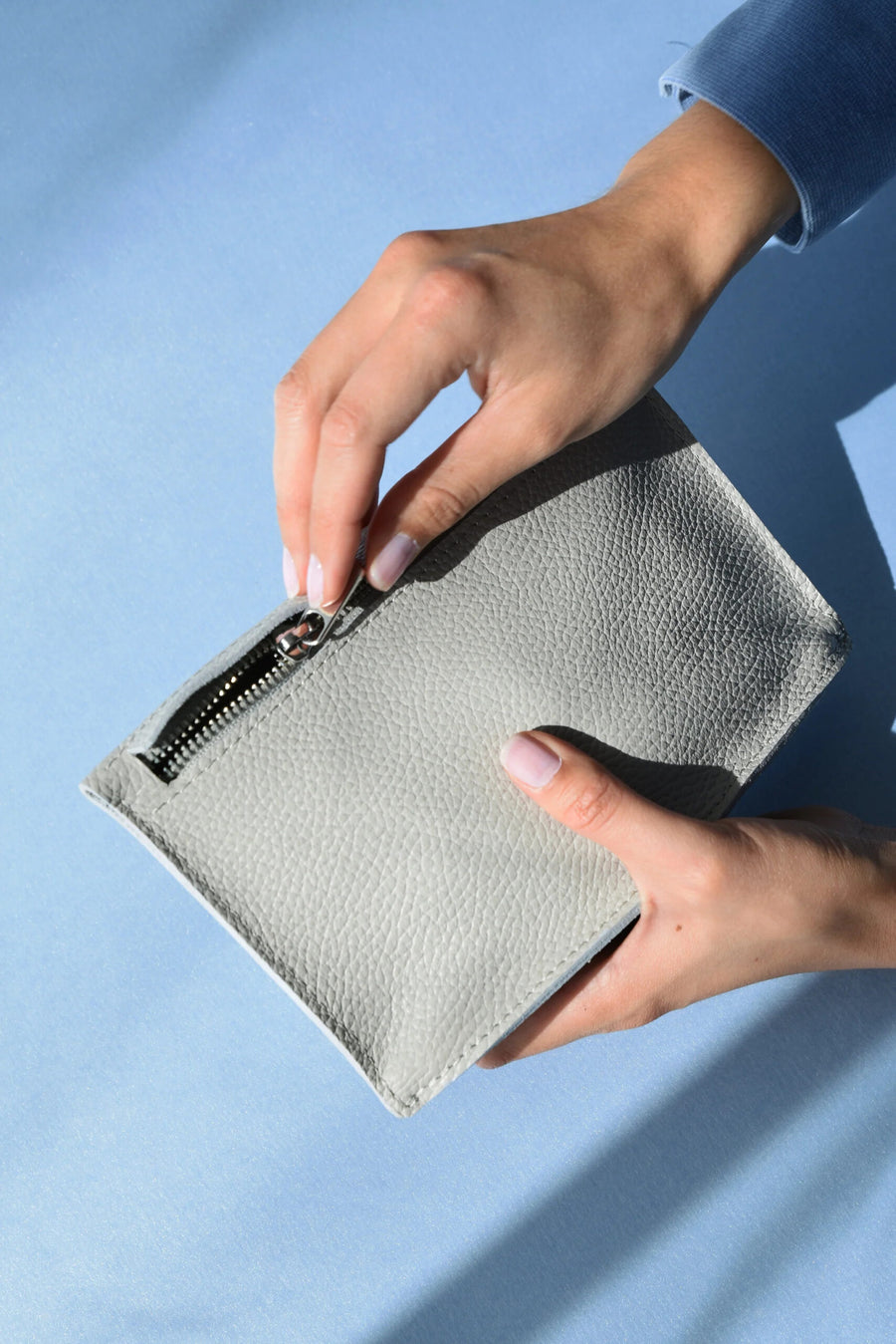 Luxury Spanish Leather Clutch by Gerda Retter – Elegant & Compact by Gerda Retter Design at www.brixbailey.com