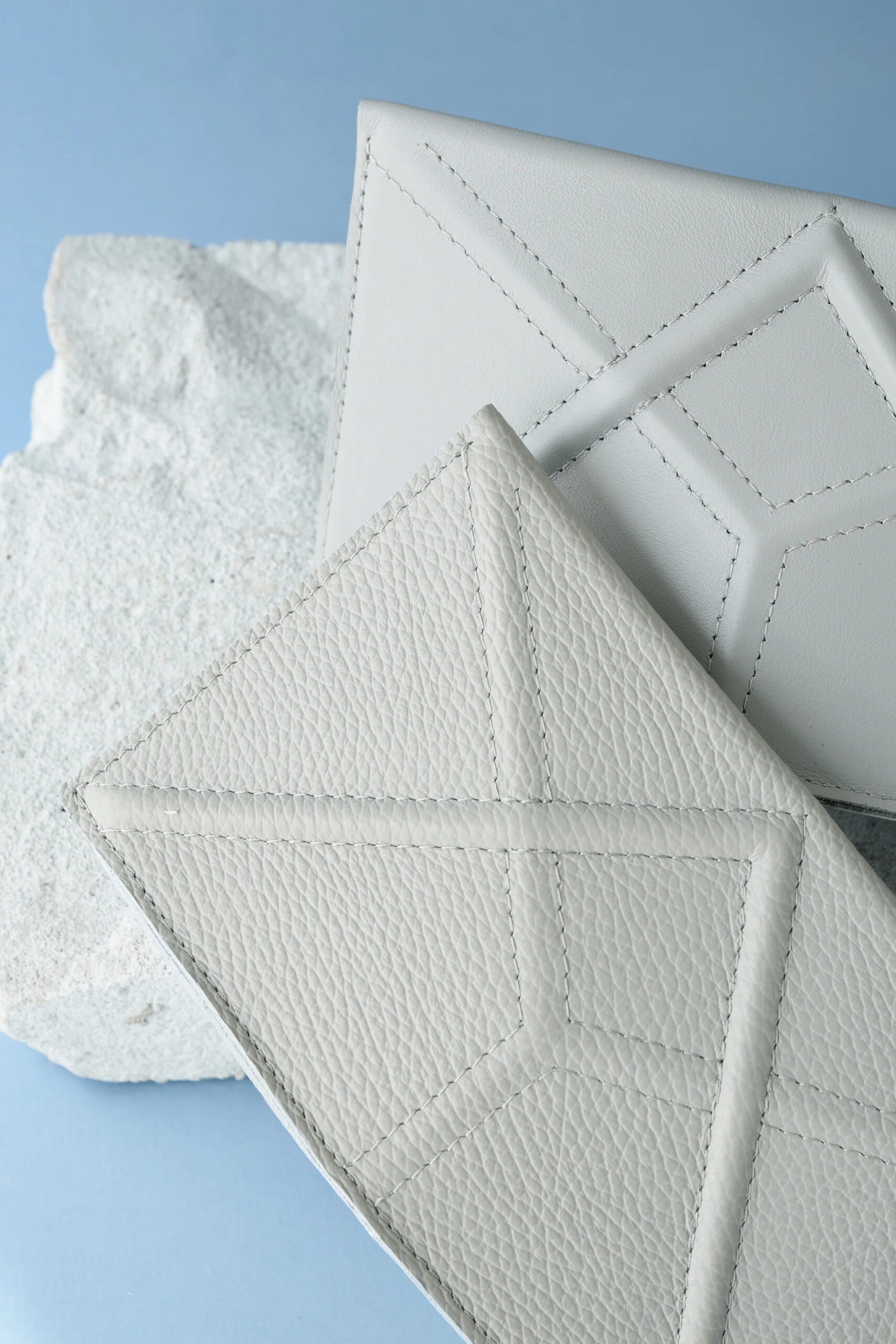 Luxurious Spanish Leather Clutch by Gerda Retter – Elegant & Compact by Gerda Retter Design at www.brixbailey.com