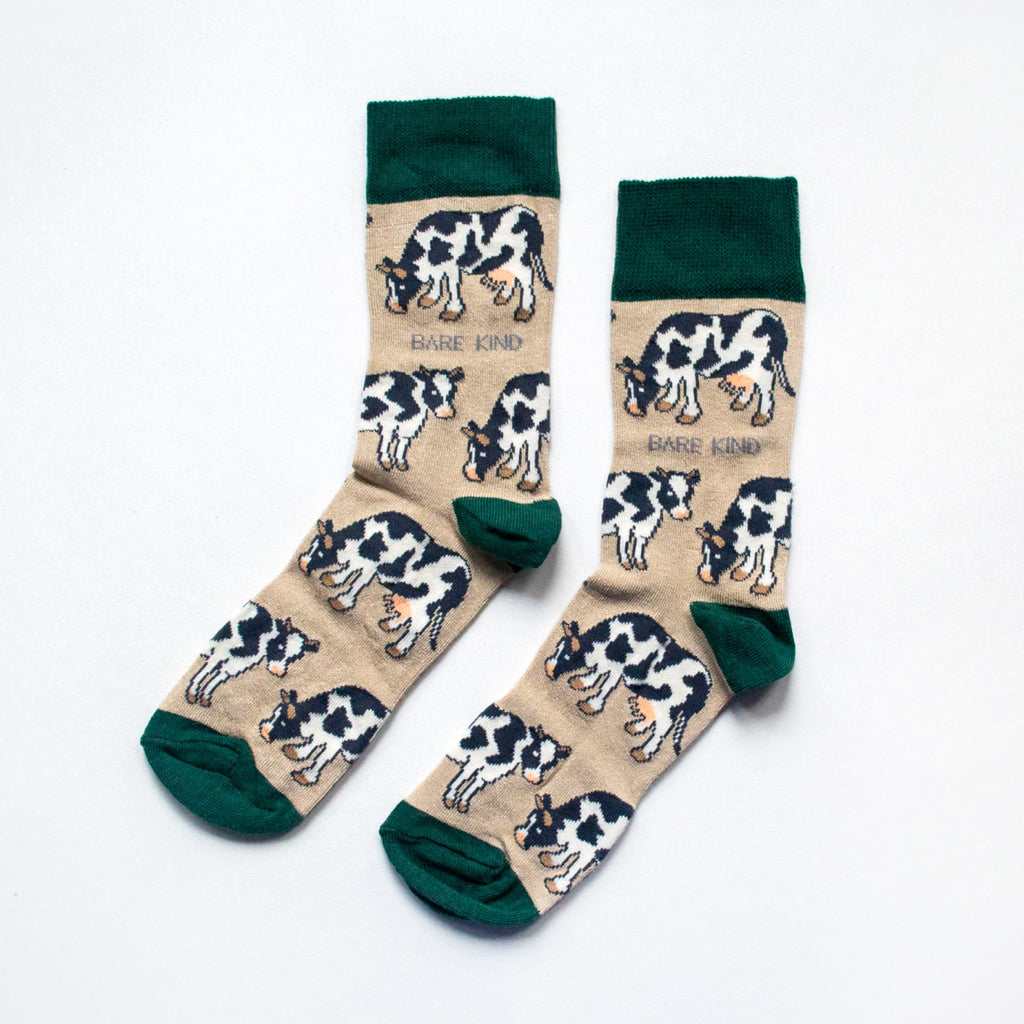 Farm Animals Bamboo Socks Gift Box of 3
